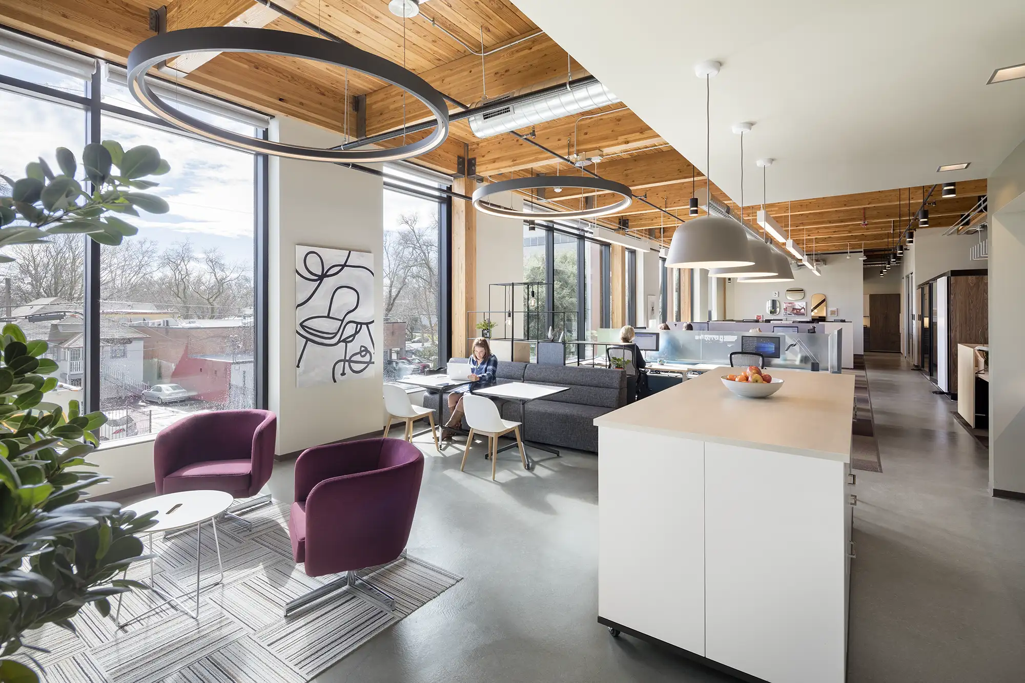 KBM Hogue mass timber building
