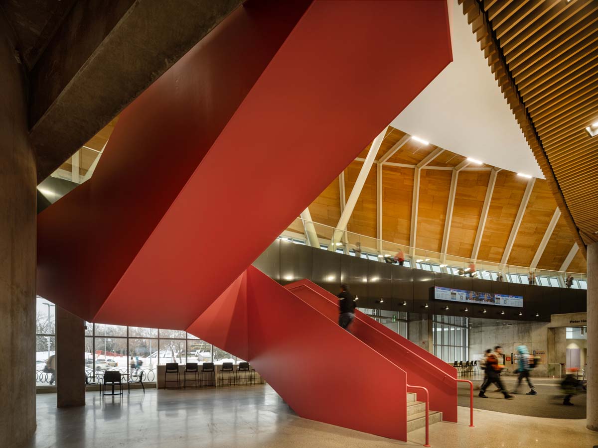 Coronation Park mass timber stair