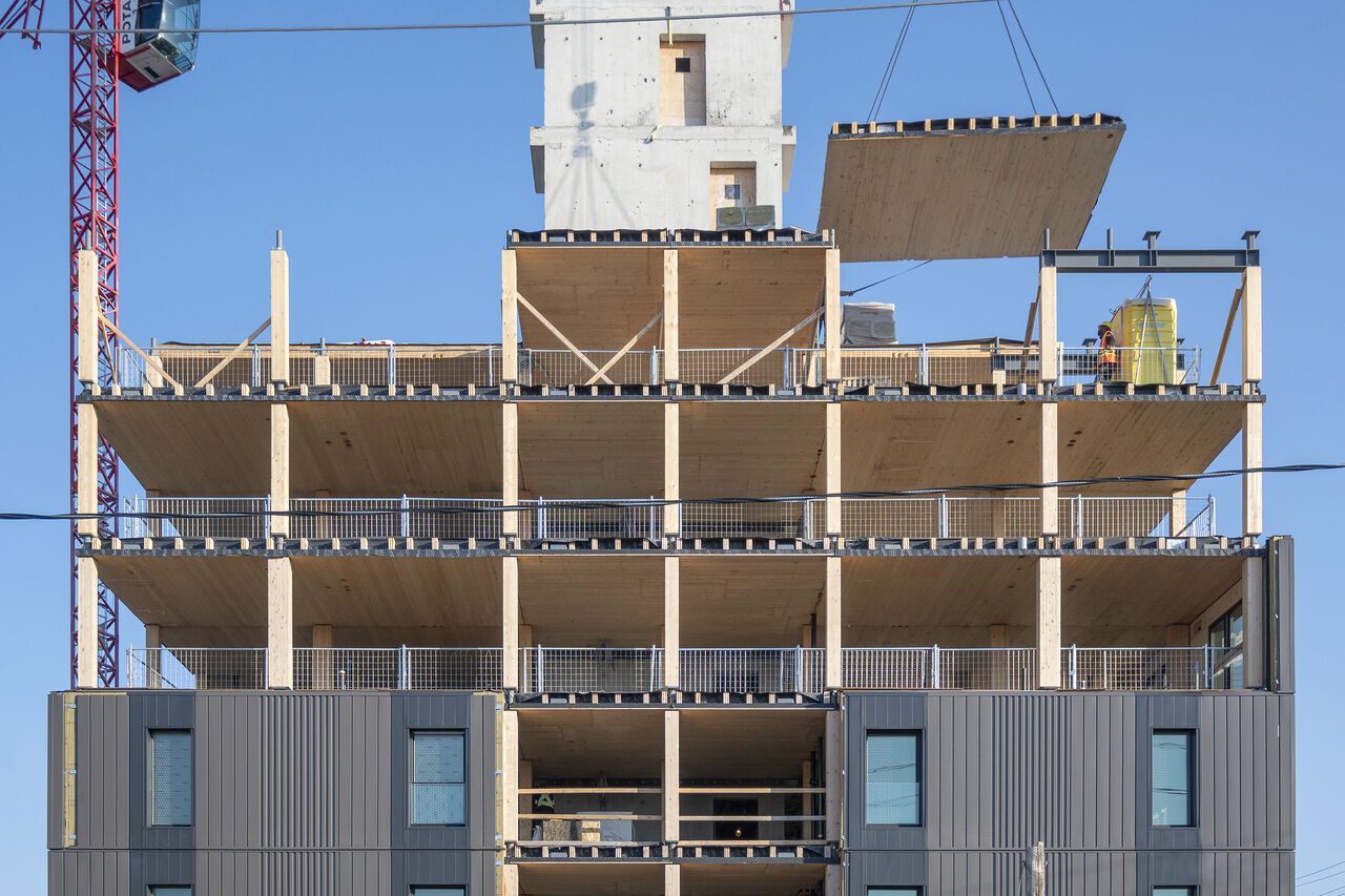 HÄLSA, Ontario's tallest mass timber residential building, Toronto