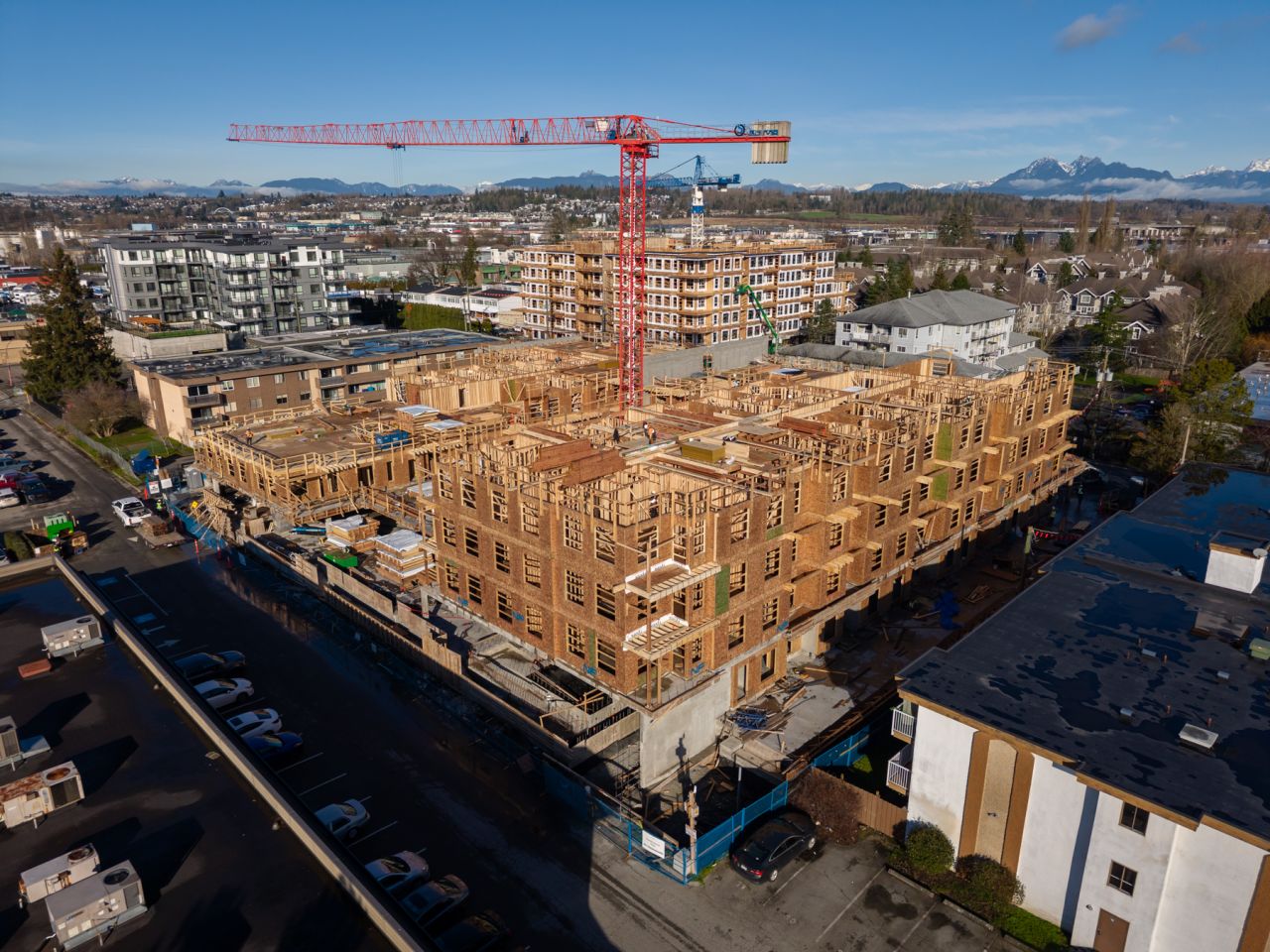 Light-frame mid-rise wood construction